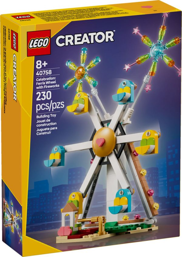 LEGO 40758 Große Feier: Riesenrad mit Feuerwerk