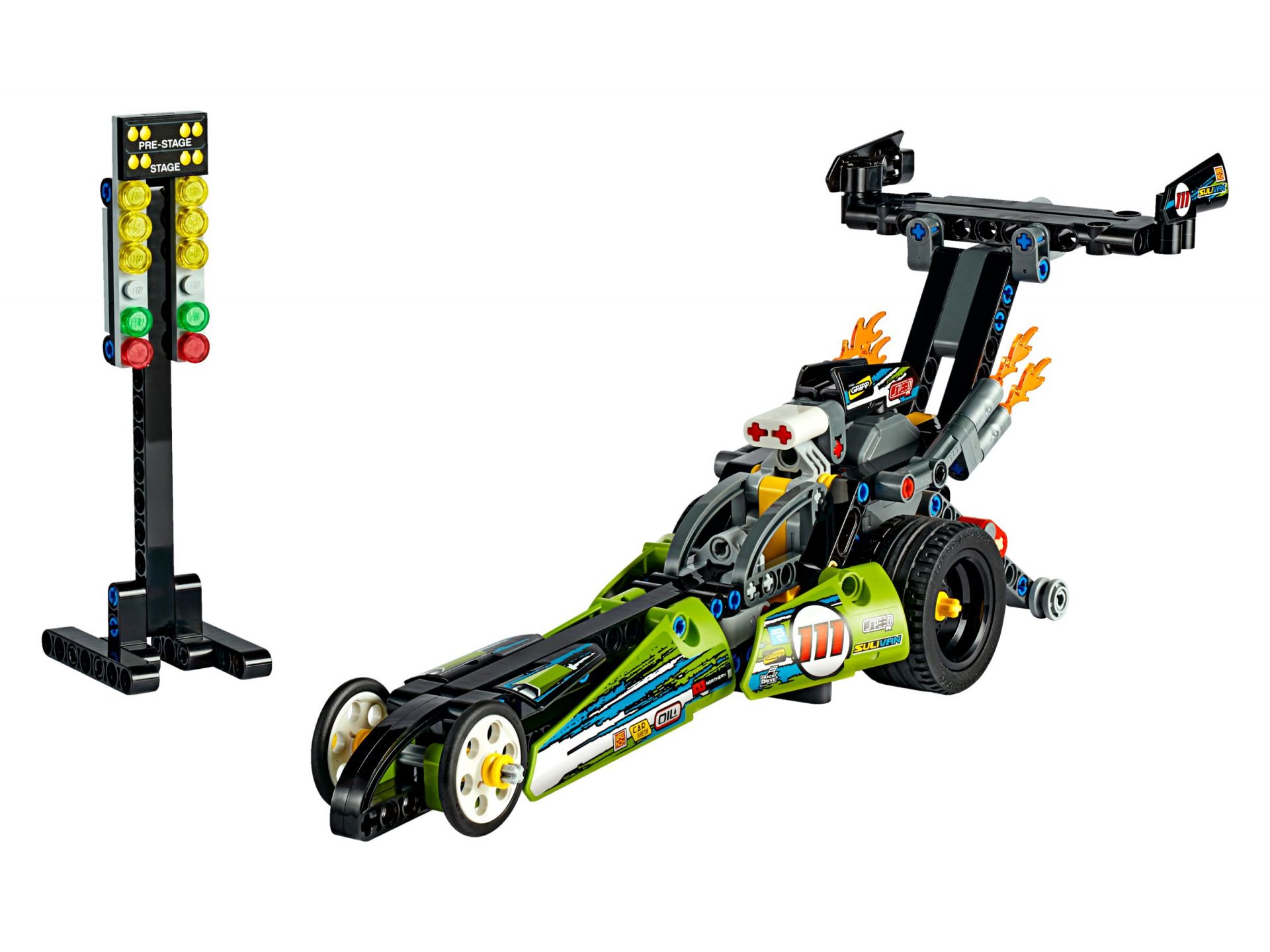 LEGO 42103 Dragster Rennauto – Bild 2