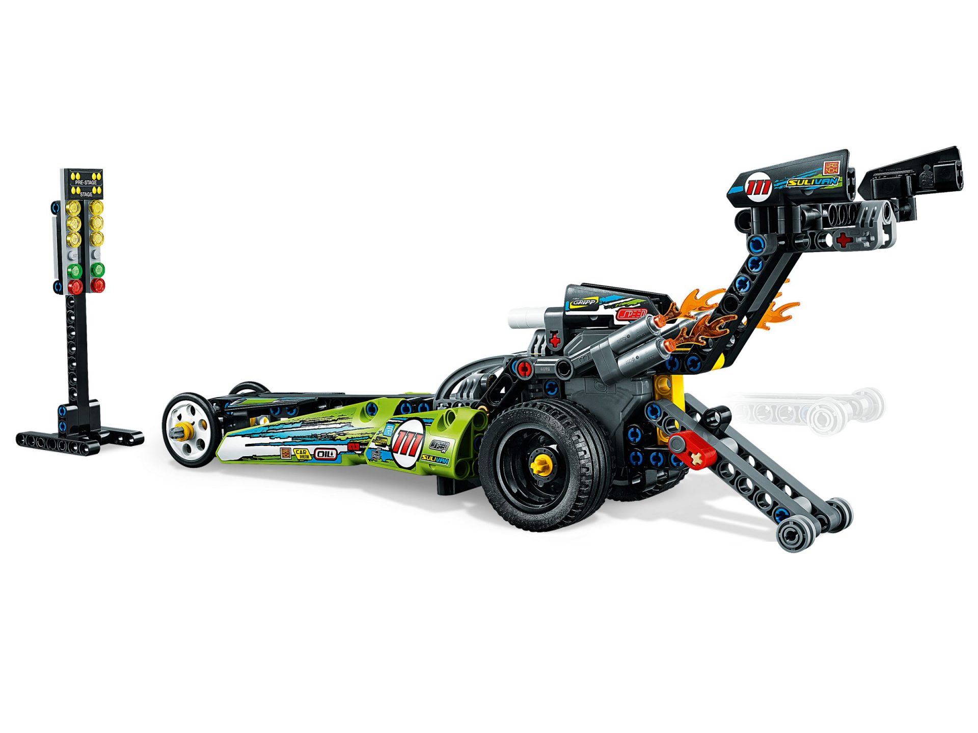 LEGO 42103 Dragster Rennauto – Bild 4