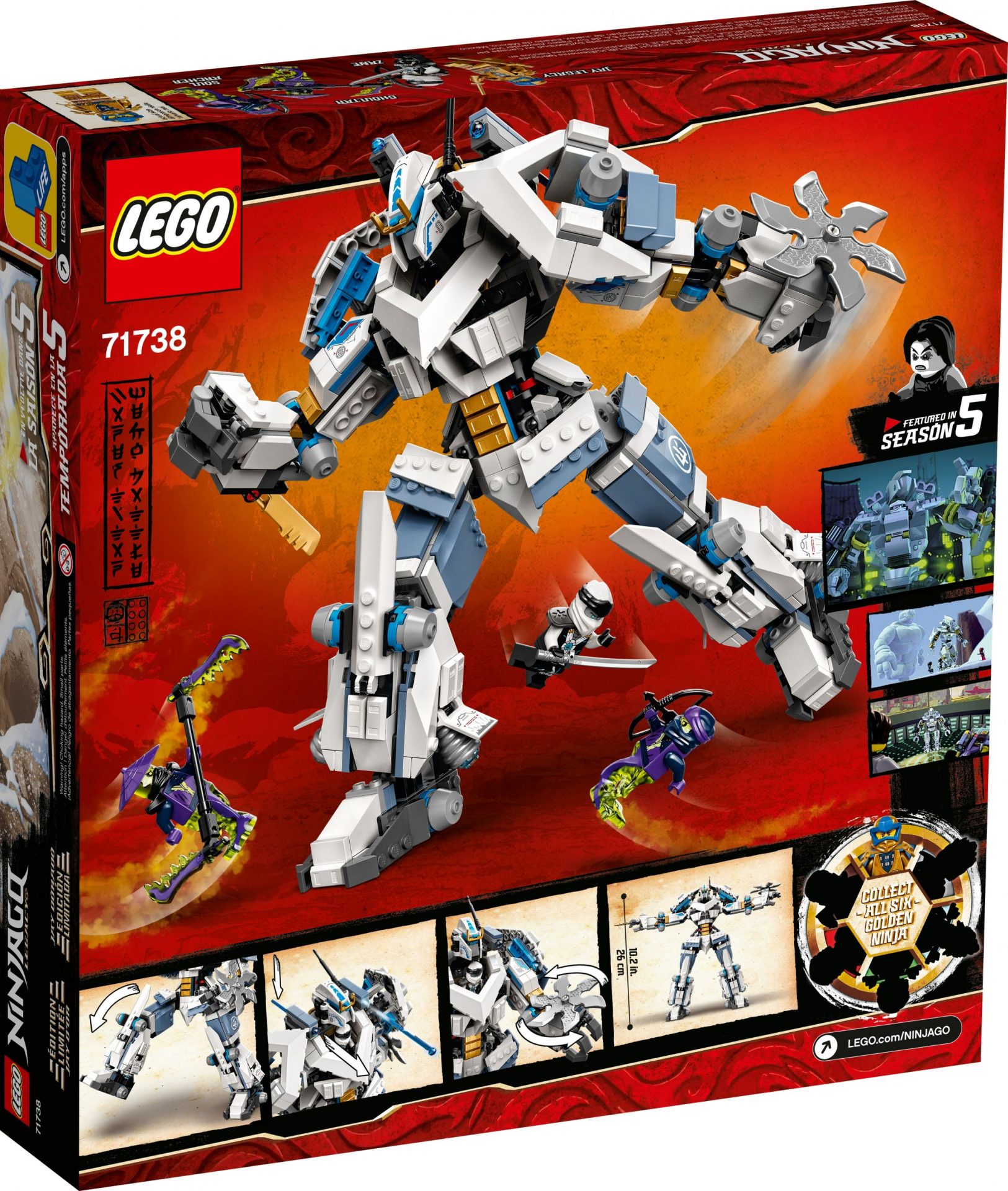 LEGO 71738 Zanes Titan-Mech – Bild 9