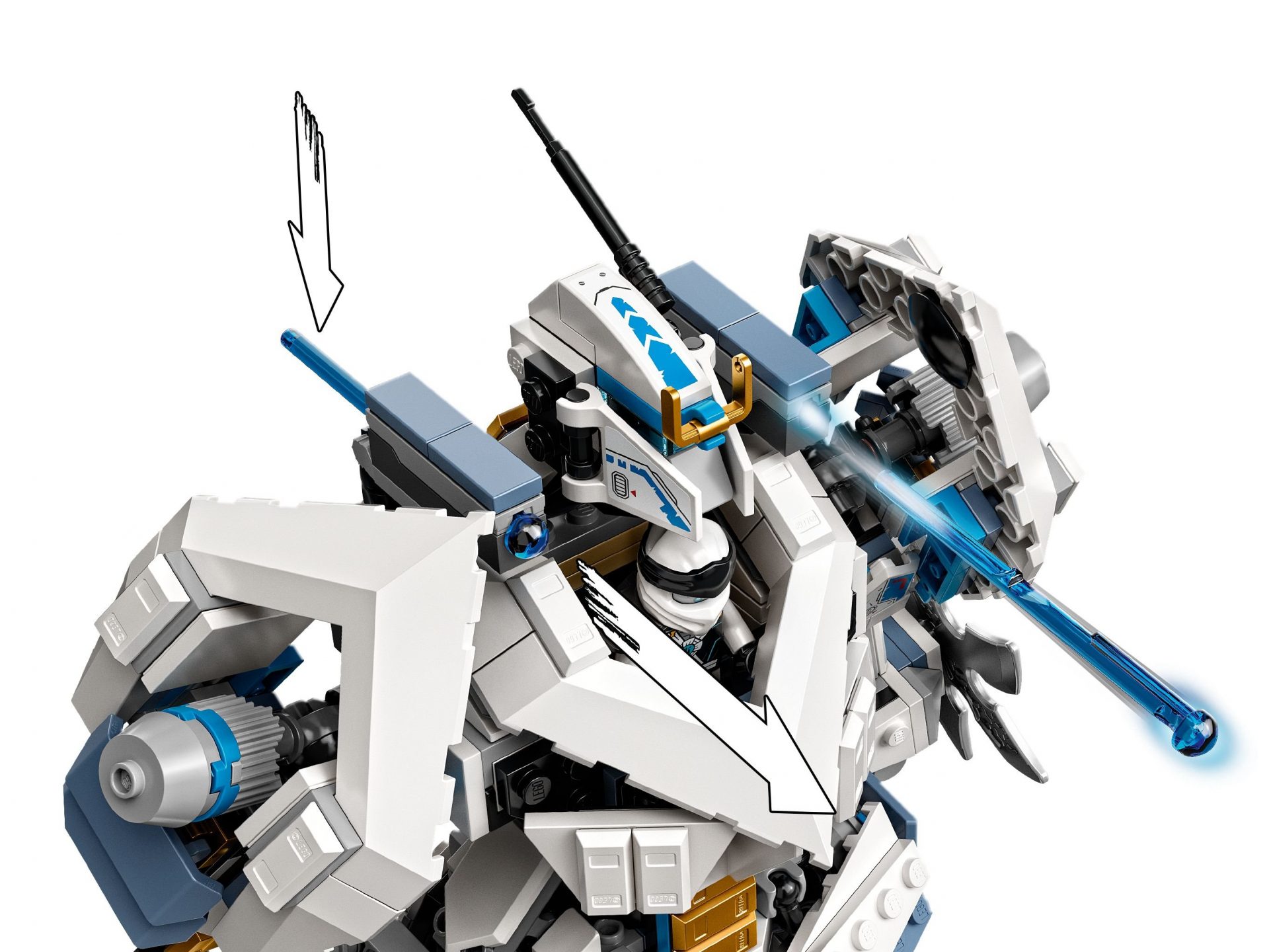 LEGO 71738 Zanes Titan-Mech – Bild 7