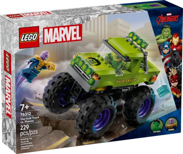 LEGO 76312 Hulk-Truck vs. Thanos