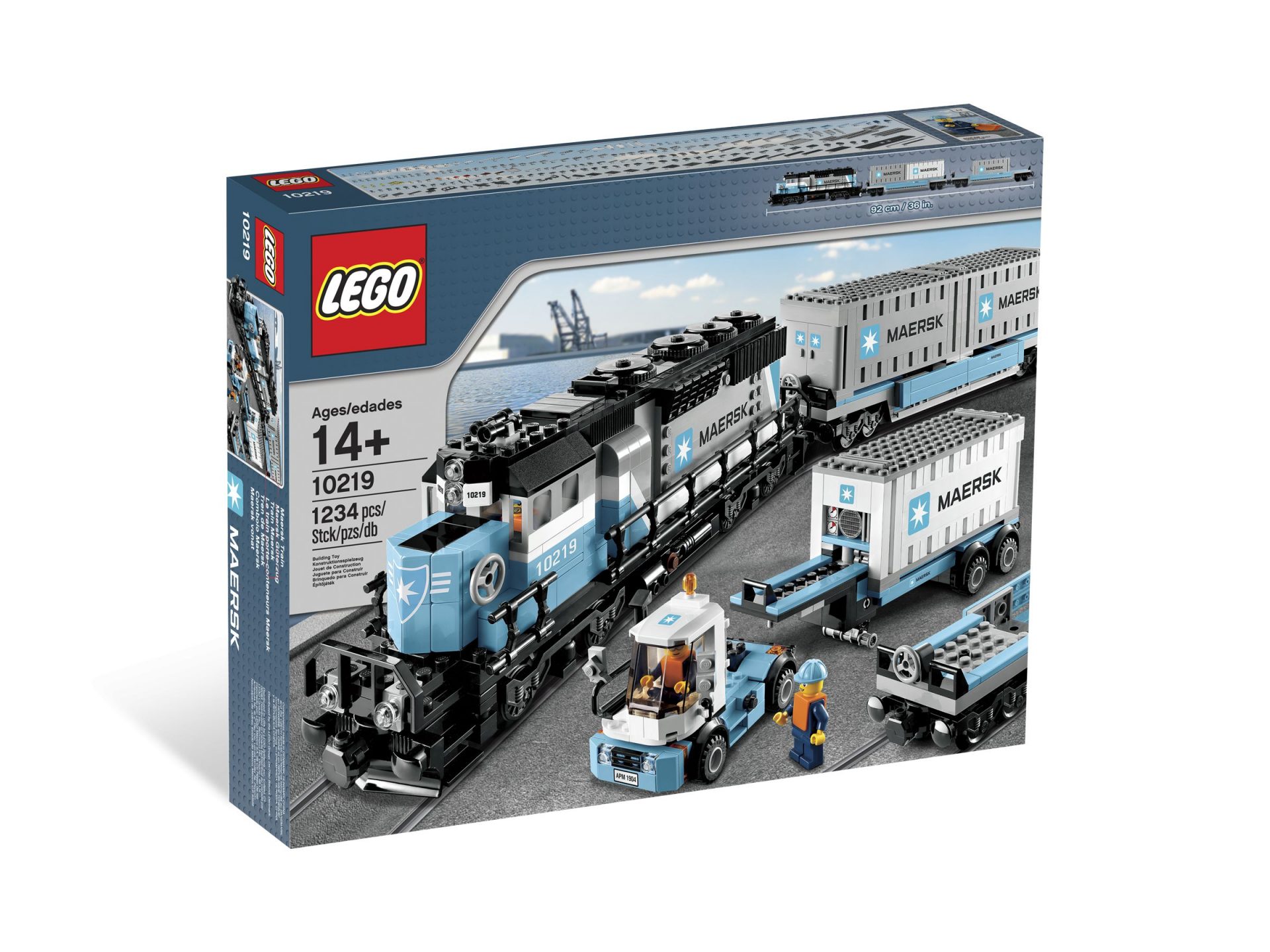 Lego 10219 Maersk Train legamo