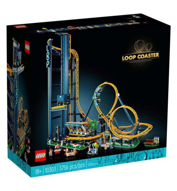 Lego 10303 Looping Achterbahn Legamo