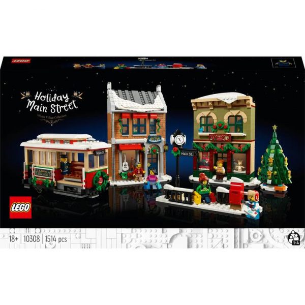 Lego 10308 Weihnachtliche Geschmückte Hauptstrasse