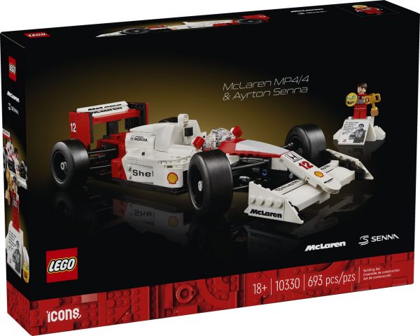 Lego 10330 McLaren MP44 & Ayrton Senna Legamo