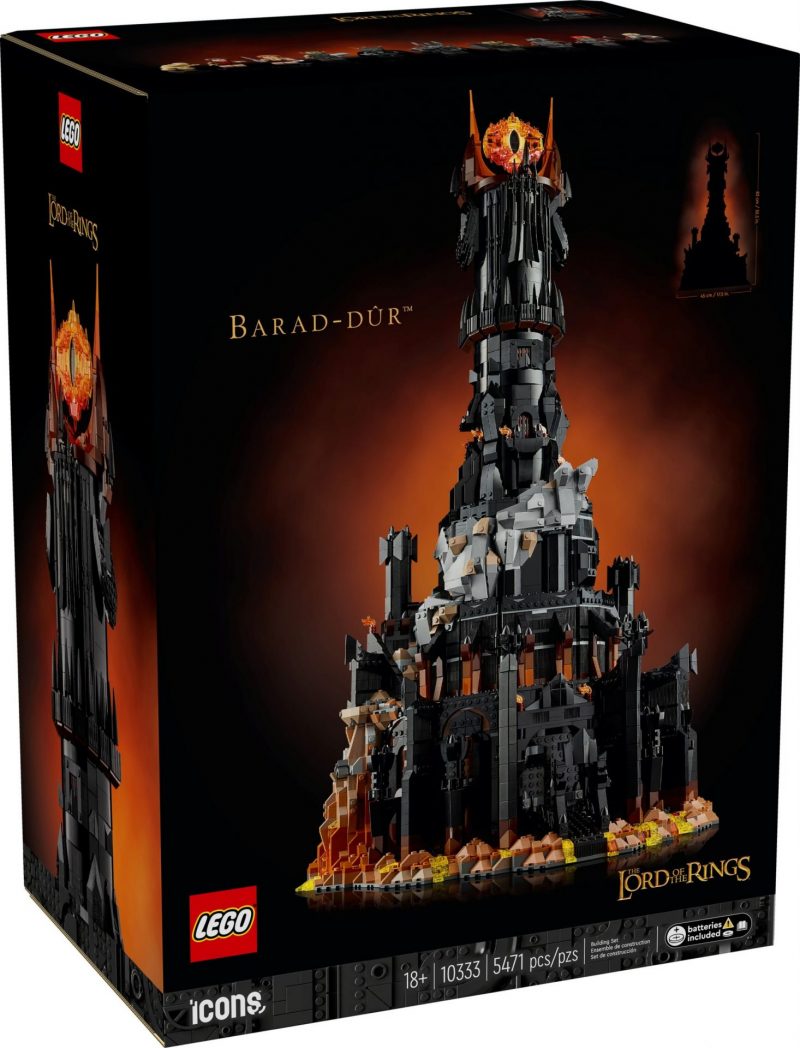 Lego 10333 Der Herr Der Ringe Barad Dûr Legamo