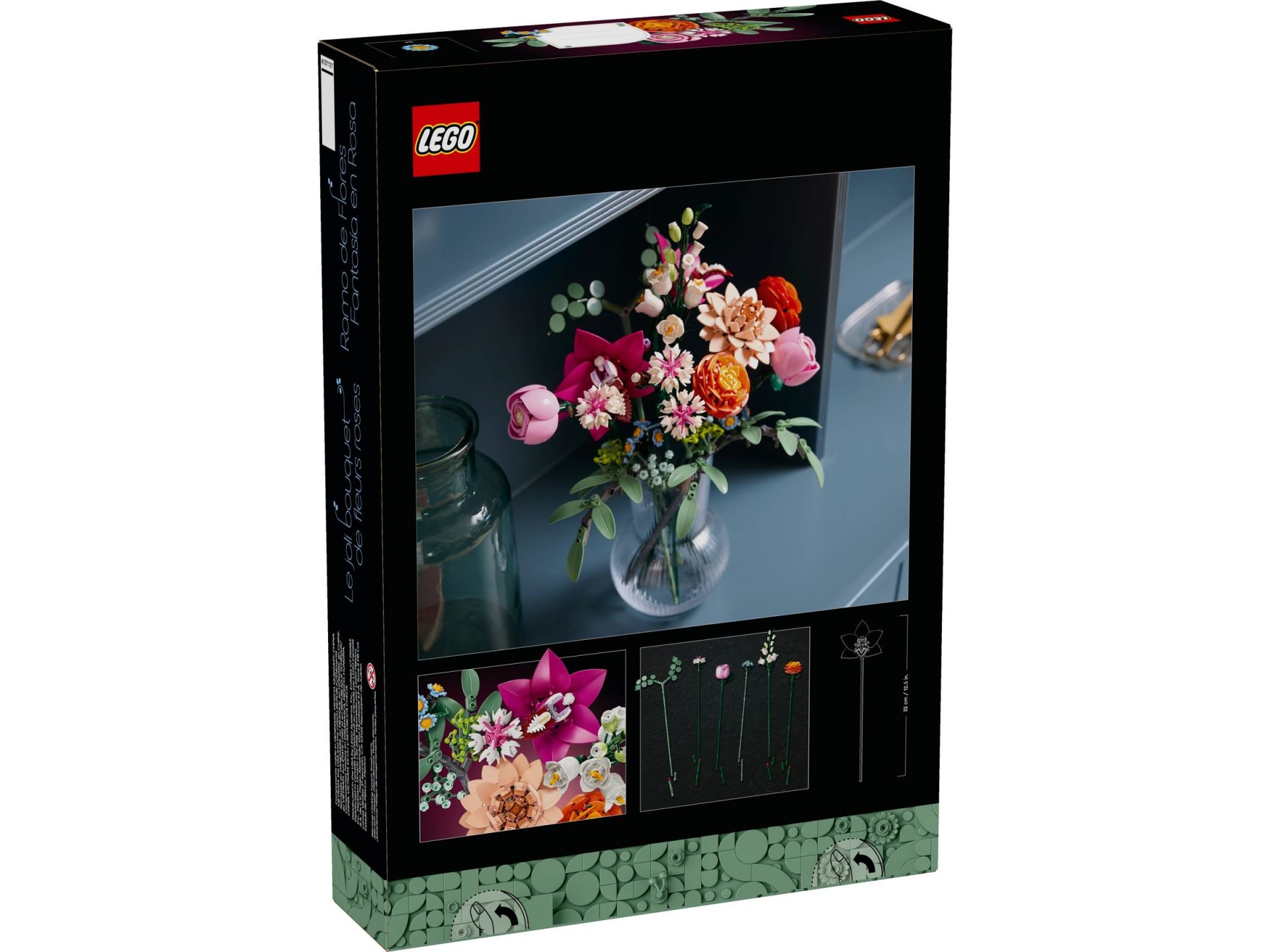 LEGO 10342 Schöner Rosafarbener Blumenstrauß – Bild 9