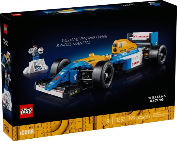 Lego 10353 Williams Racing FW14B Mit Nigel Mansell