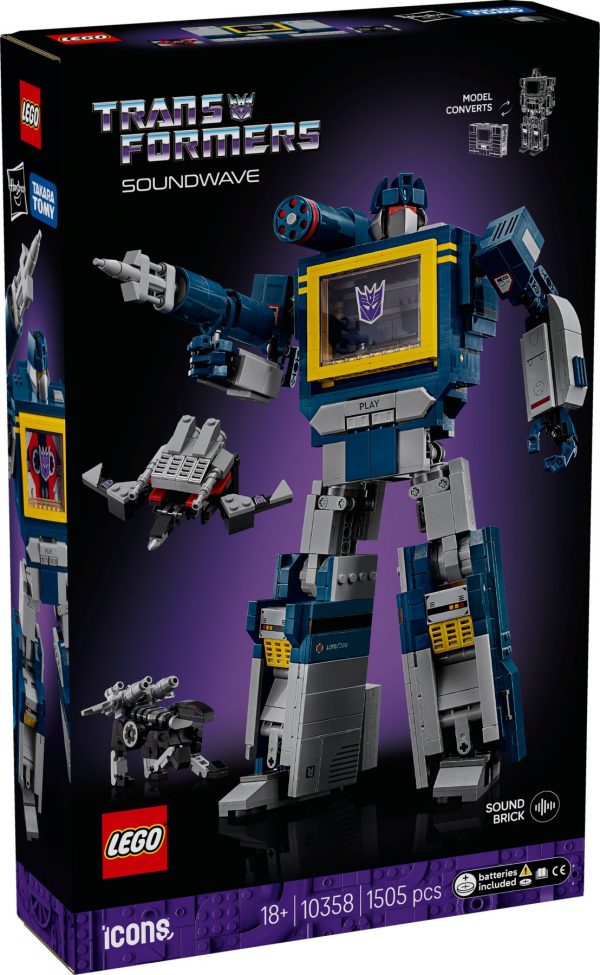 LEGO 10358 Transformers Soundwave