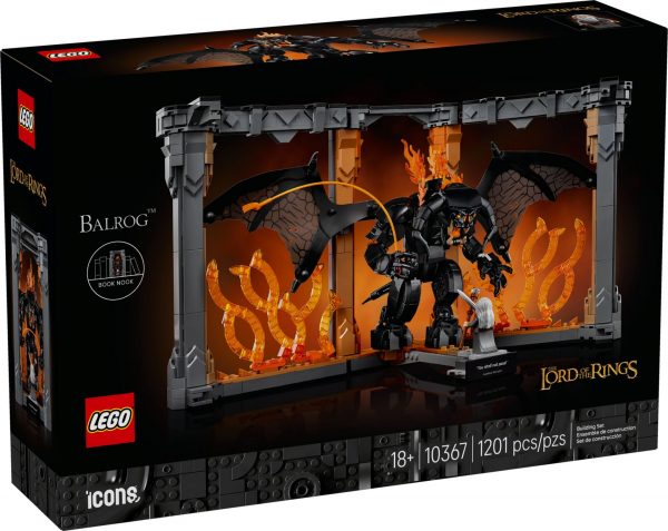 LEGO 10367 Der Herr der Ringe Balrog Bücherstütze