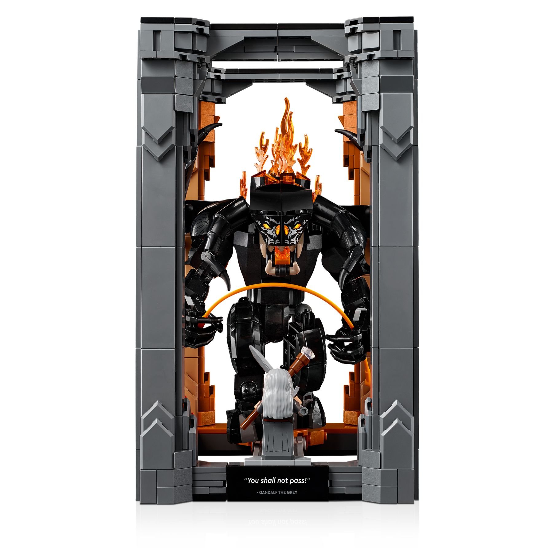 LEGO 10367 Der Herr der Ringe Balrog Bücherstütze – Bild 5