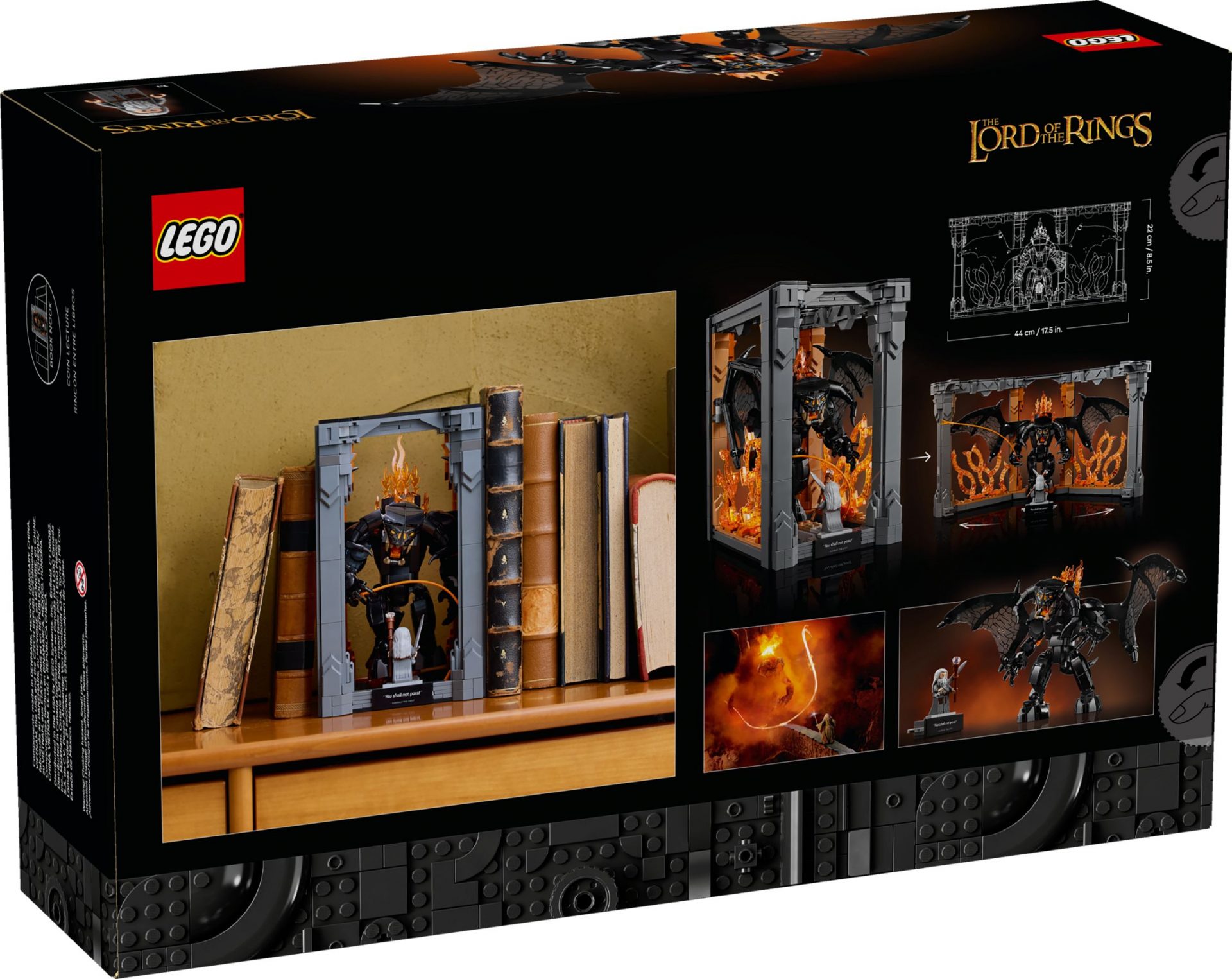 LEGO 10367 Der Herr der Ringe Balrog Bücherstütze – Bild 7