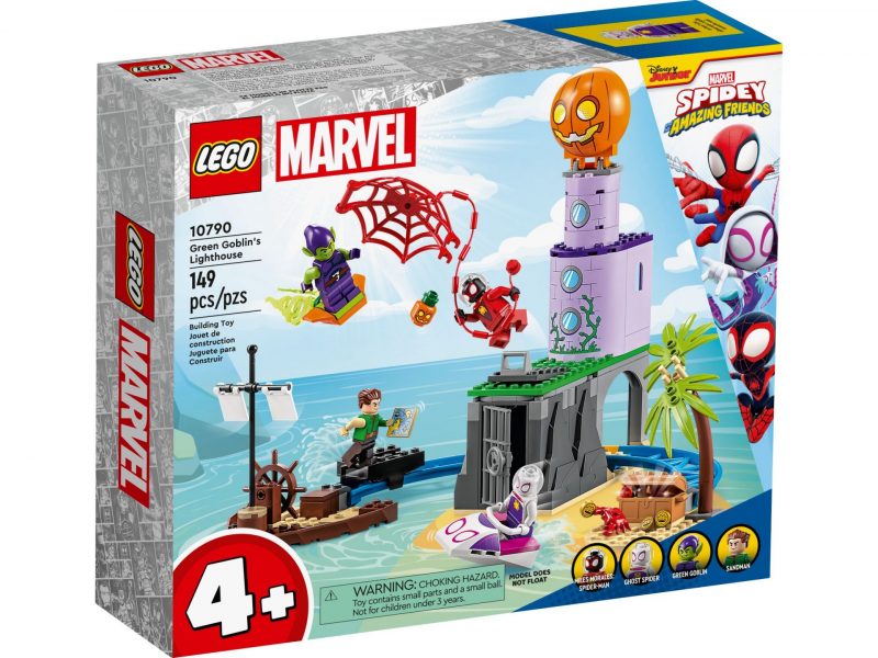 Lego 10790 Spideys Team An Green Goblins Leuchtturm Legamo