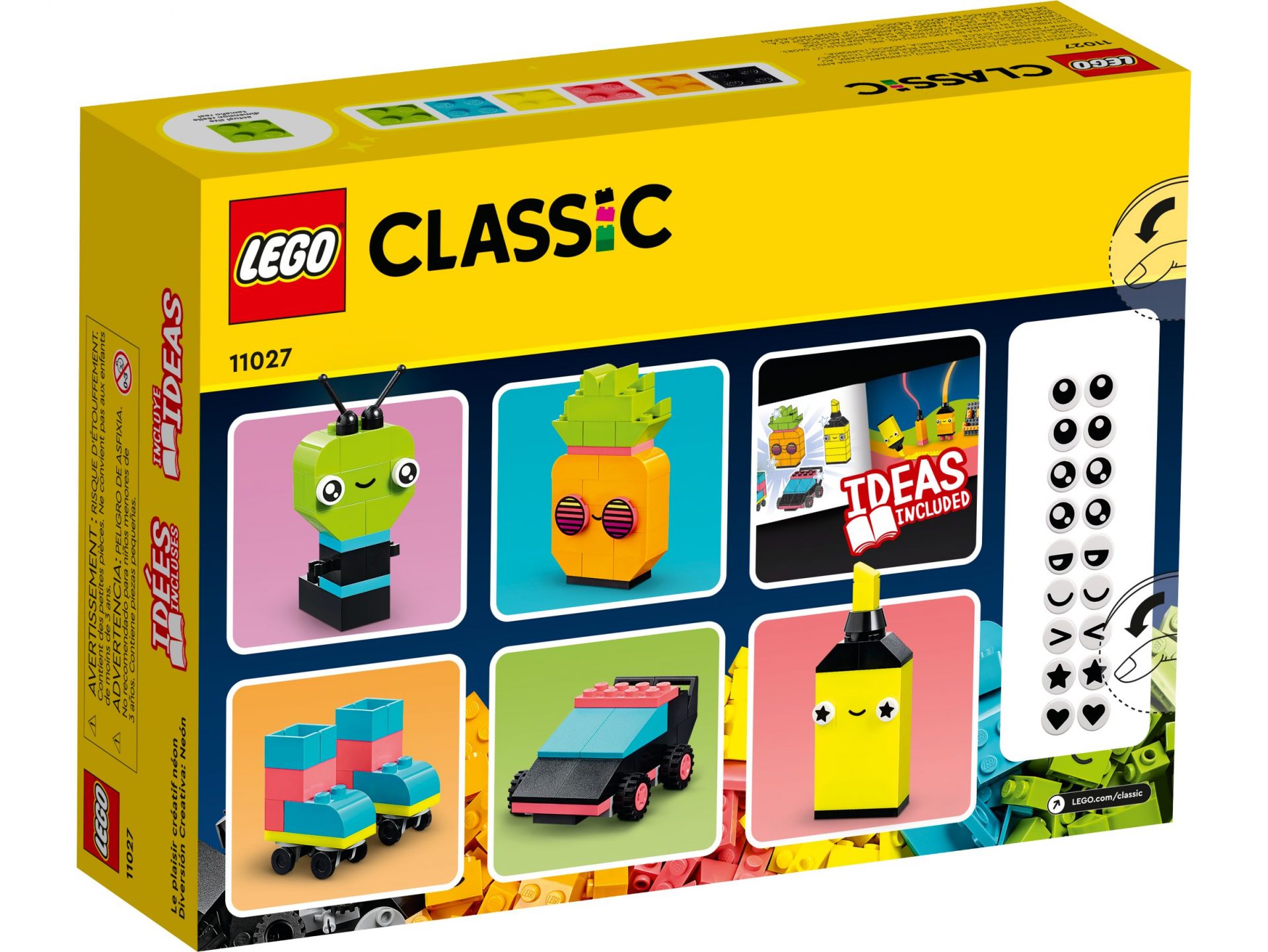 Lego 11027 Neon Kreativ Bauset Legamo