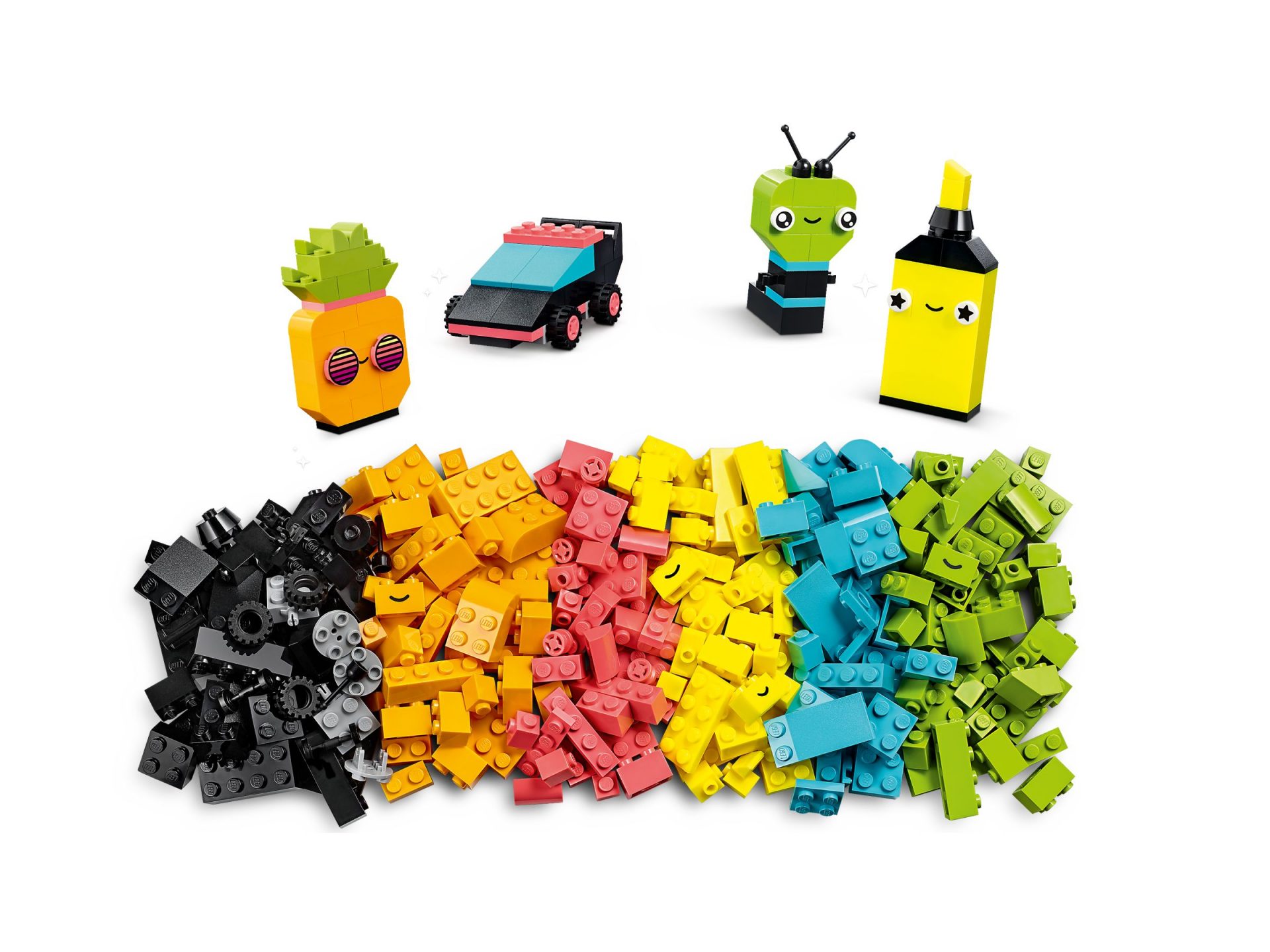 Lego 11027 Neon Kreativ Bauset Legamo