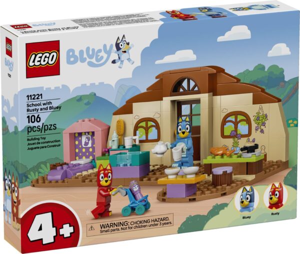 LEGO 11221 Schule mit Rusty und Bluey