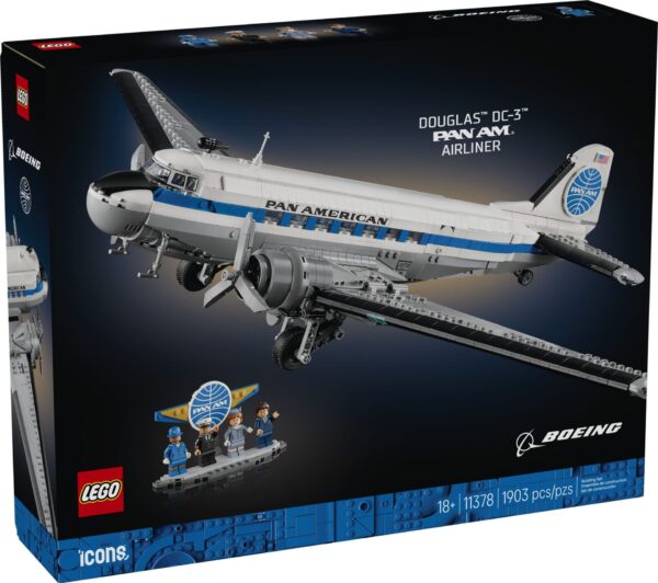 LEGO 11378 Douglas DC-3 PAN AM Passagierflugzeug