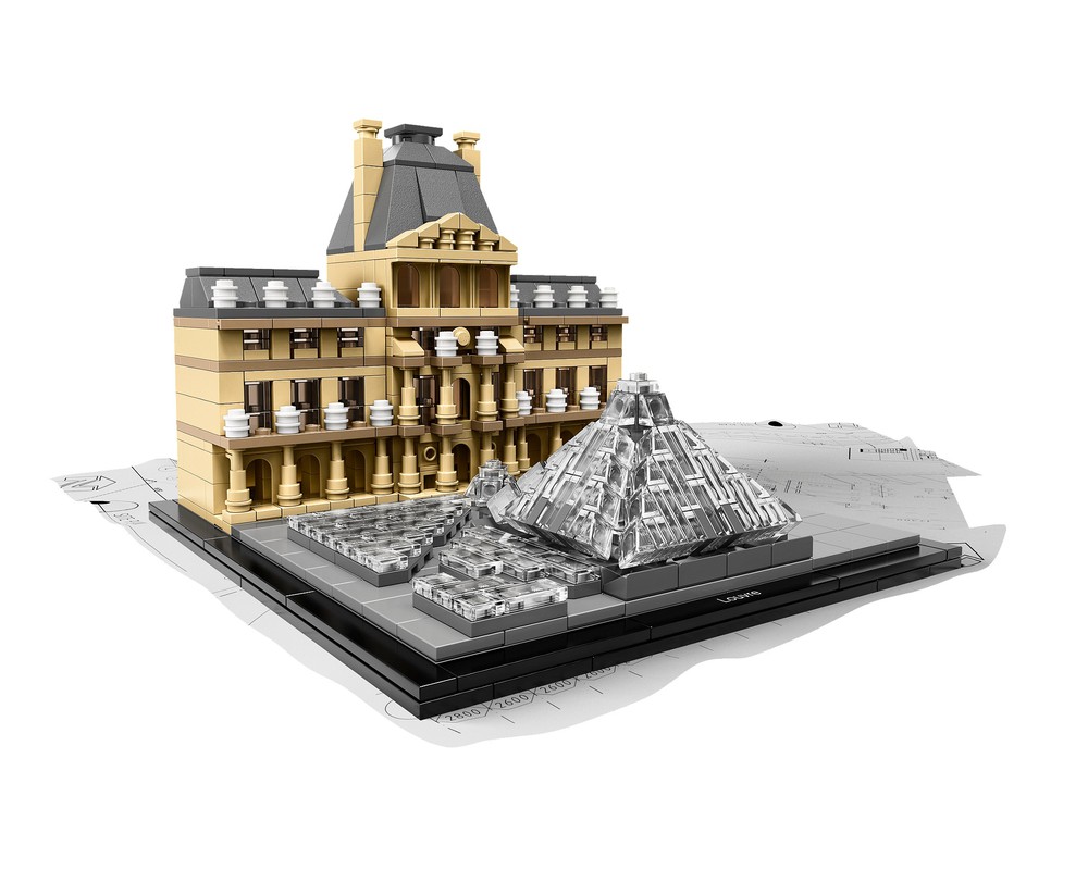 Lego 21024 Louvre legamo