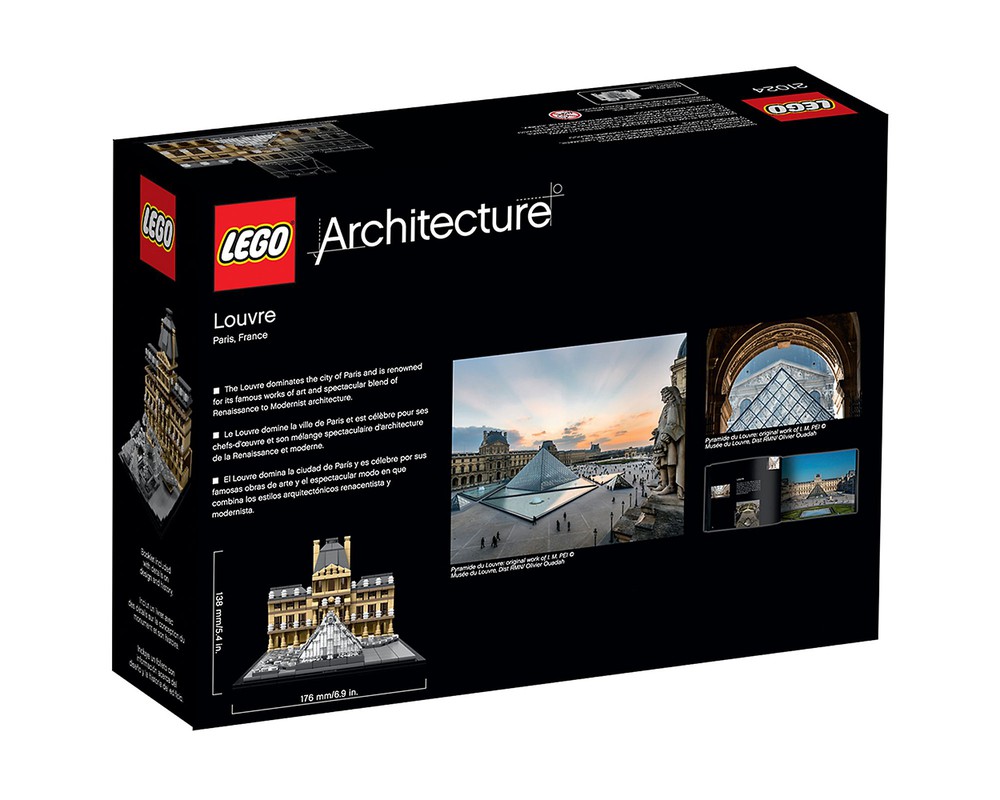 Lego 21024 Louvre legamo
