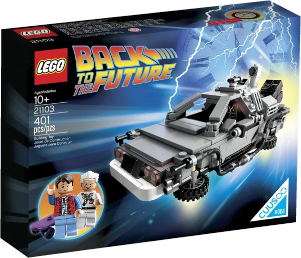 Lego 21103 DeLorean Zeitmaschine Legamo