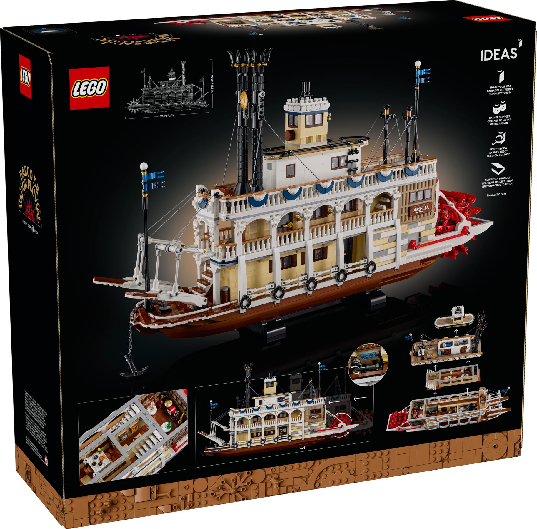 LEGO 21356 Flussraddampfer – Bild 10