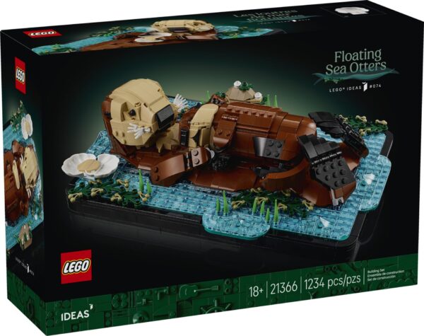 LEGO 21366 Schwimmende Otter