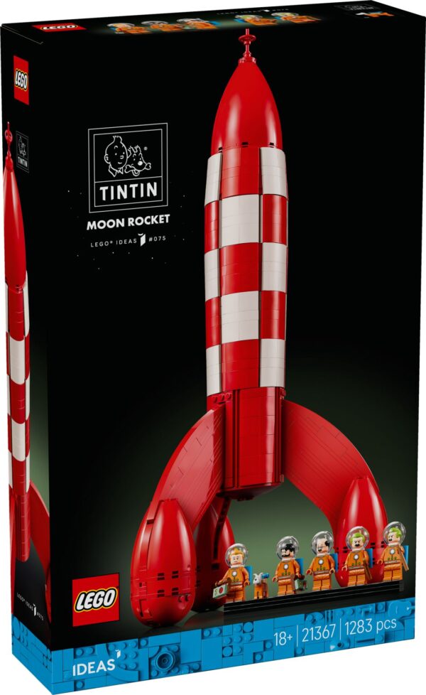 LEGO 21367 Die Mondrakete von Tim und Struppi