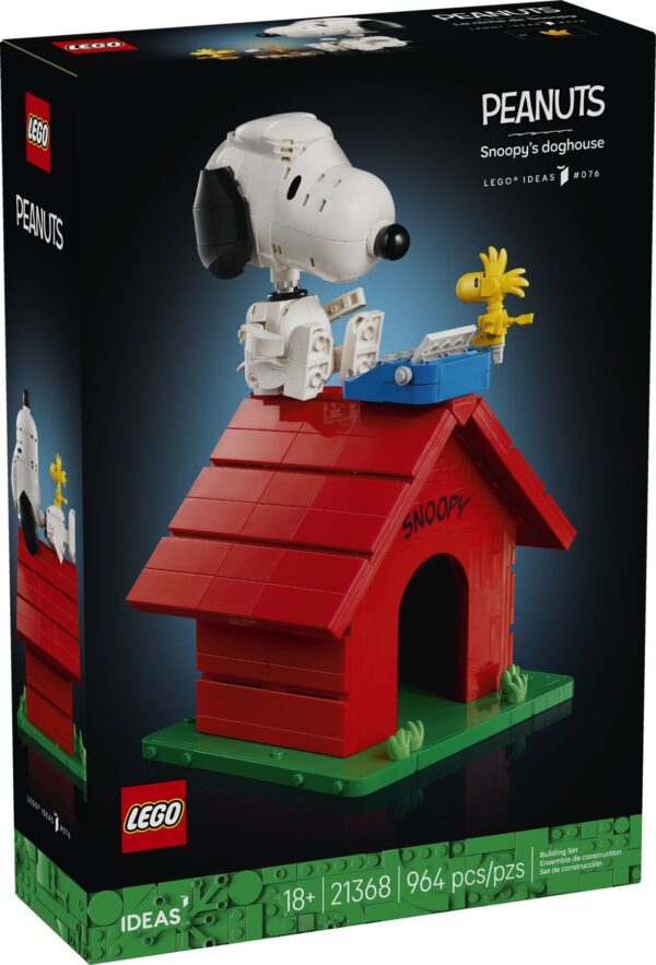 LEGO 21368 Peanuts: Snoopys Hundehütte
