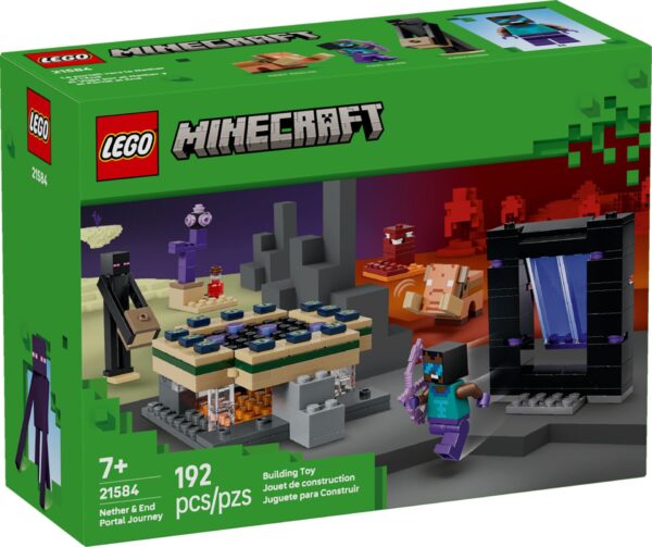 LEGO 21584 Reise durch Nether und Endportal