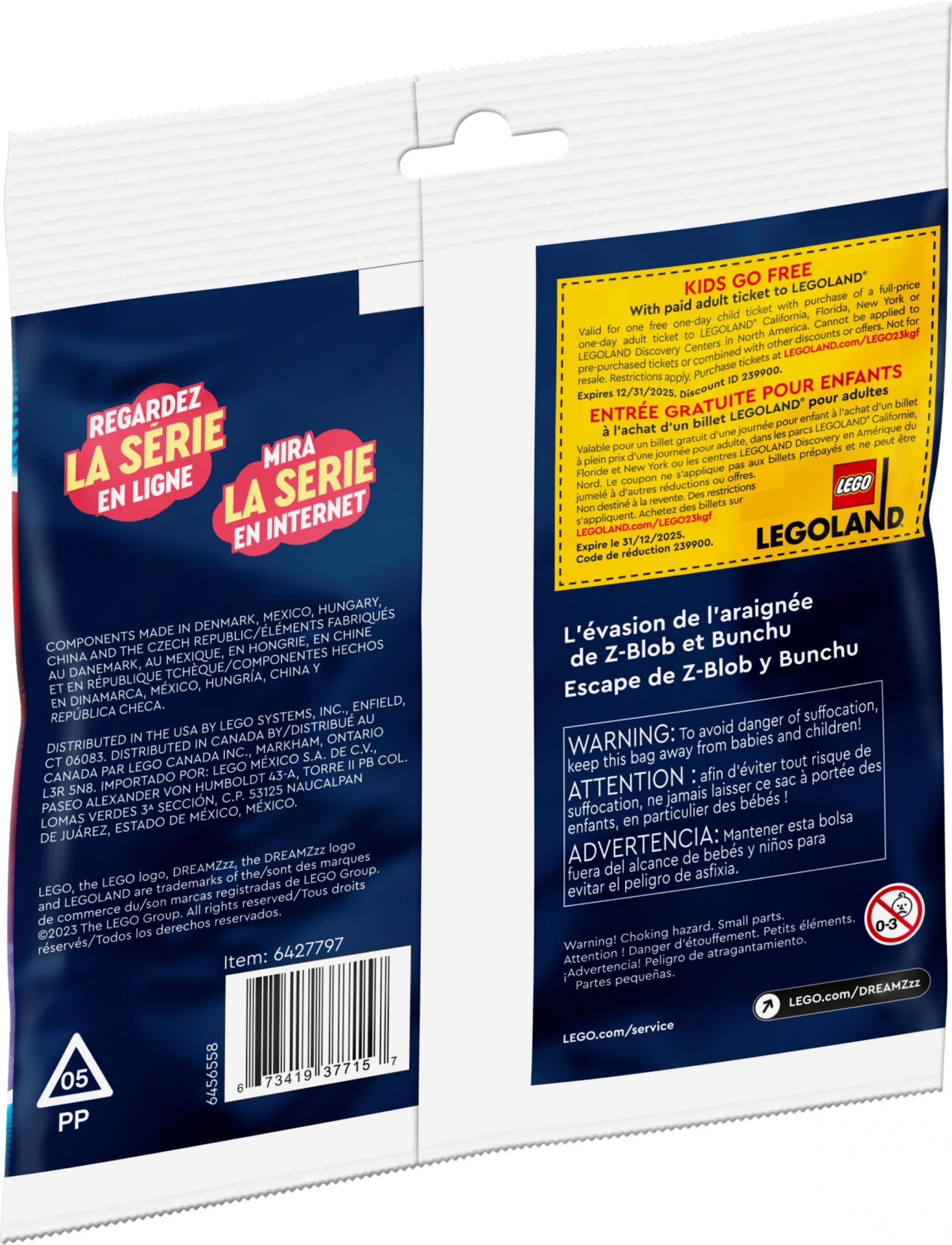 LEGO 30636 Z-Blobs und Bunchus Flucht vor der Spinne – Bild 3