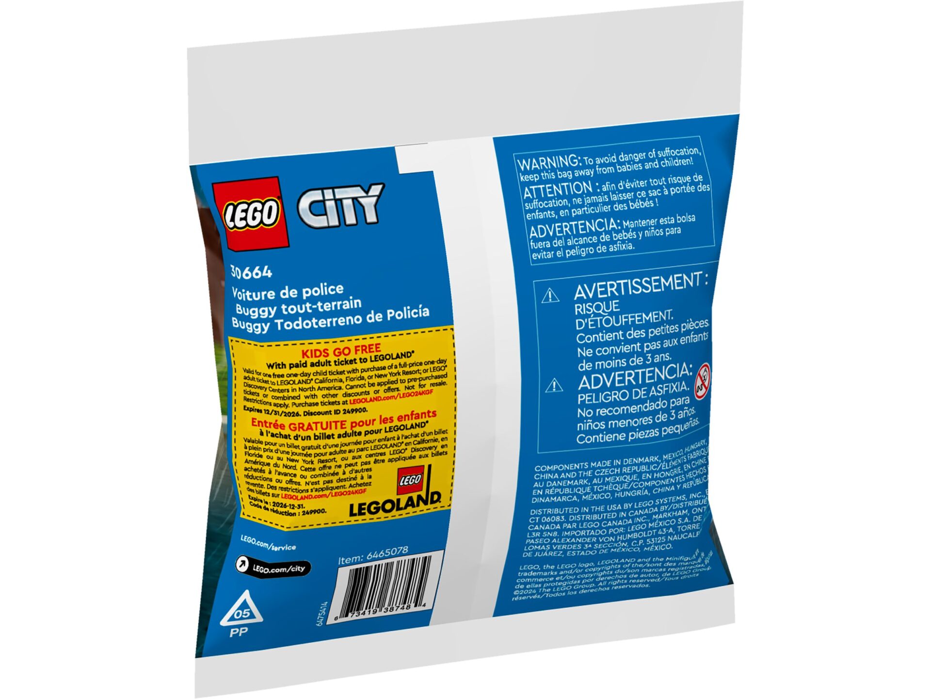 LEGO 30664 Polizei-Geländebuggy – Bild 3