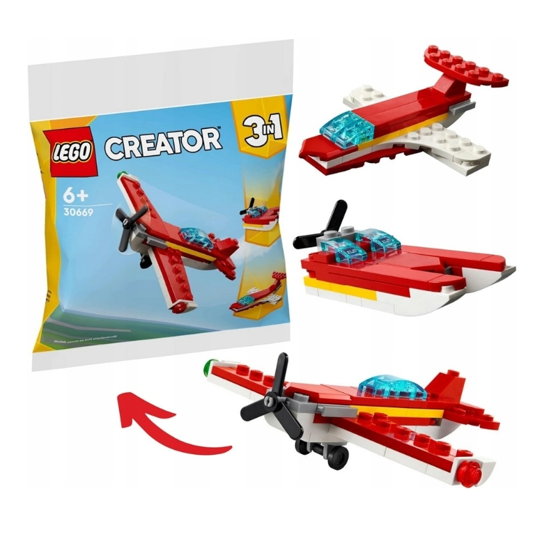 LEGO 30669 Legendärer roter Flieger & Polizei-Geländebuggy – Bild 3