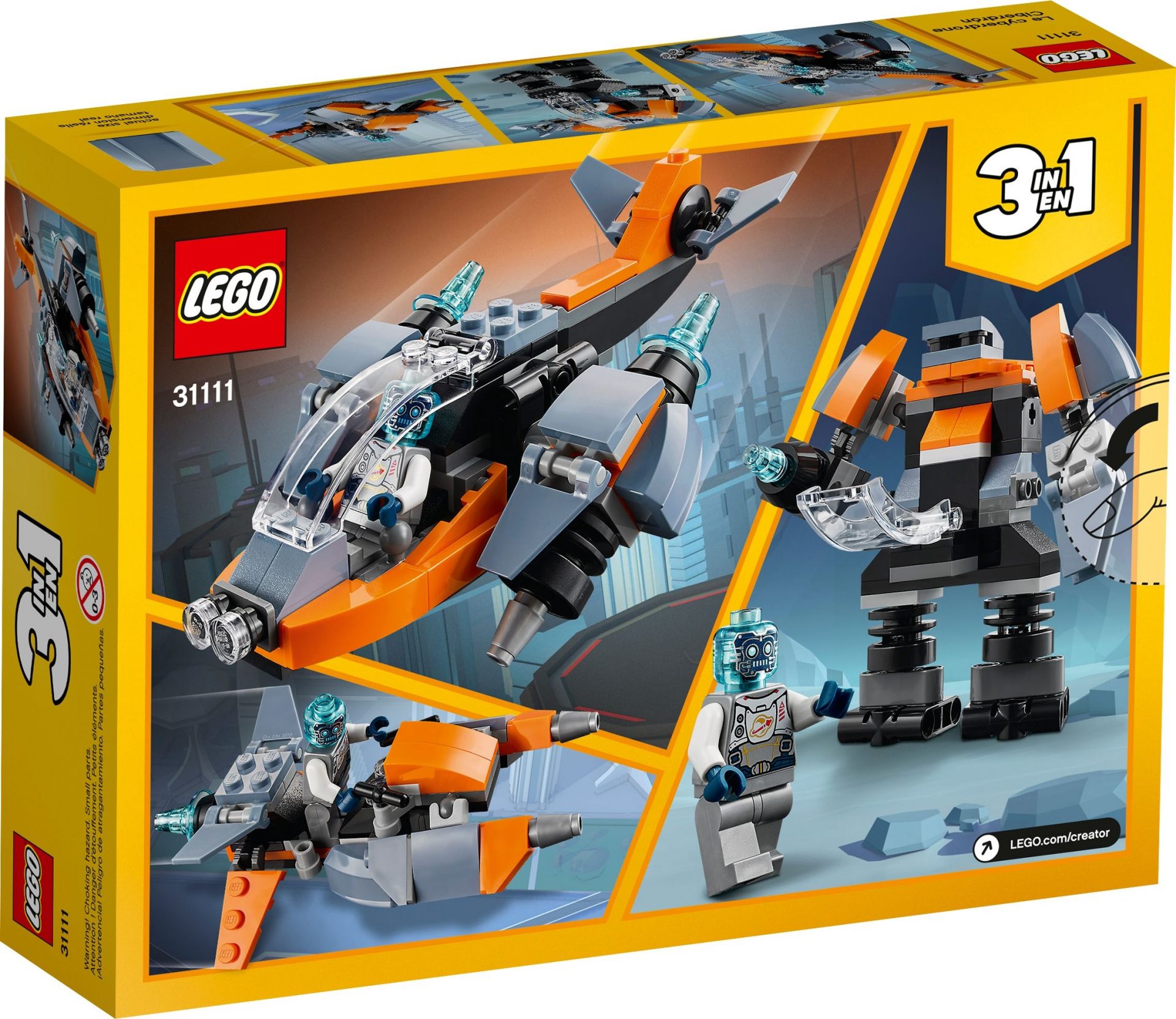 LEGO 31111 Cyber-Drohne – Bild 8