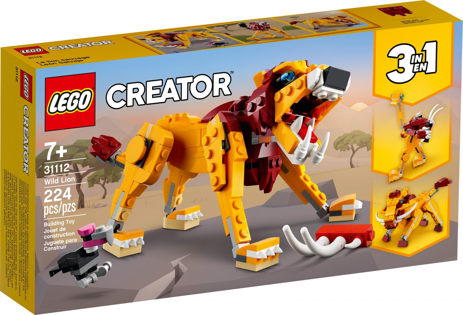 Lego 31112 Wilder Löwe
