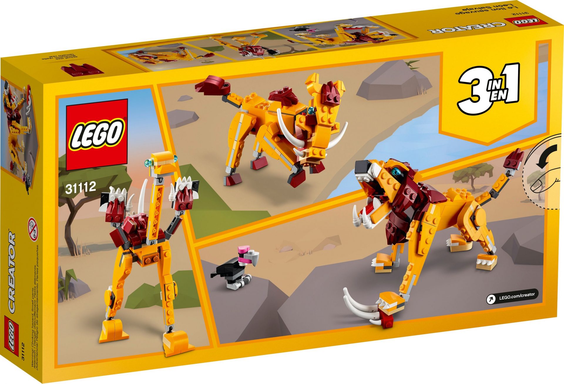 Lego 31112 Wilder Löwe