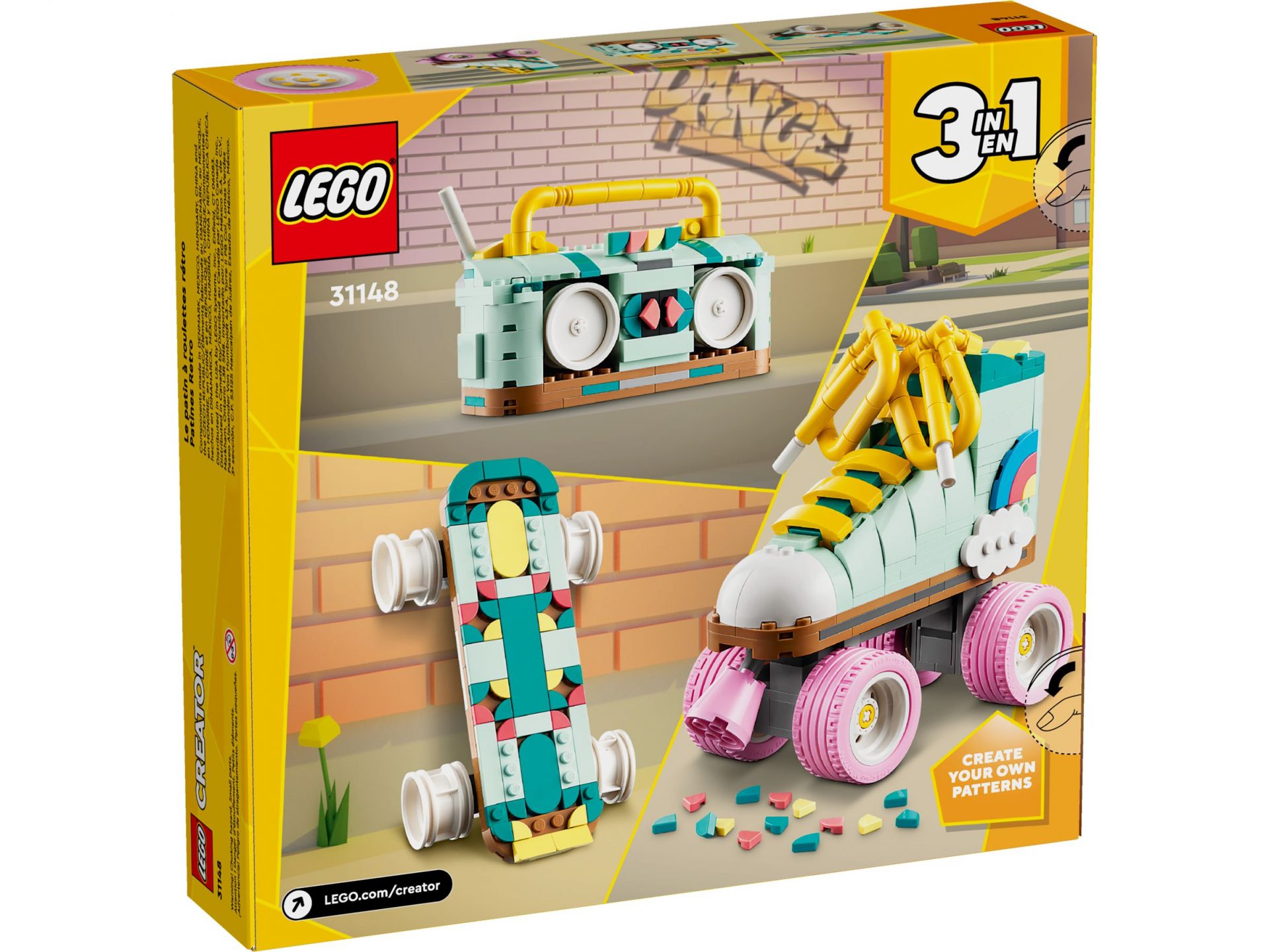 Lego 31148 Rollschuh Legamo