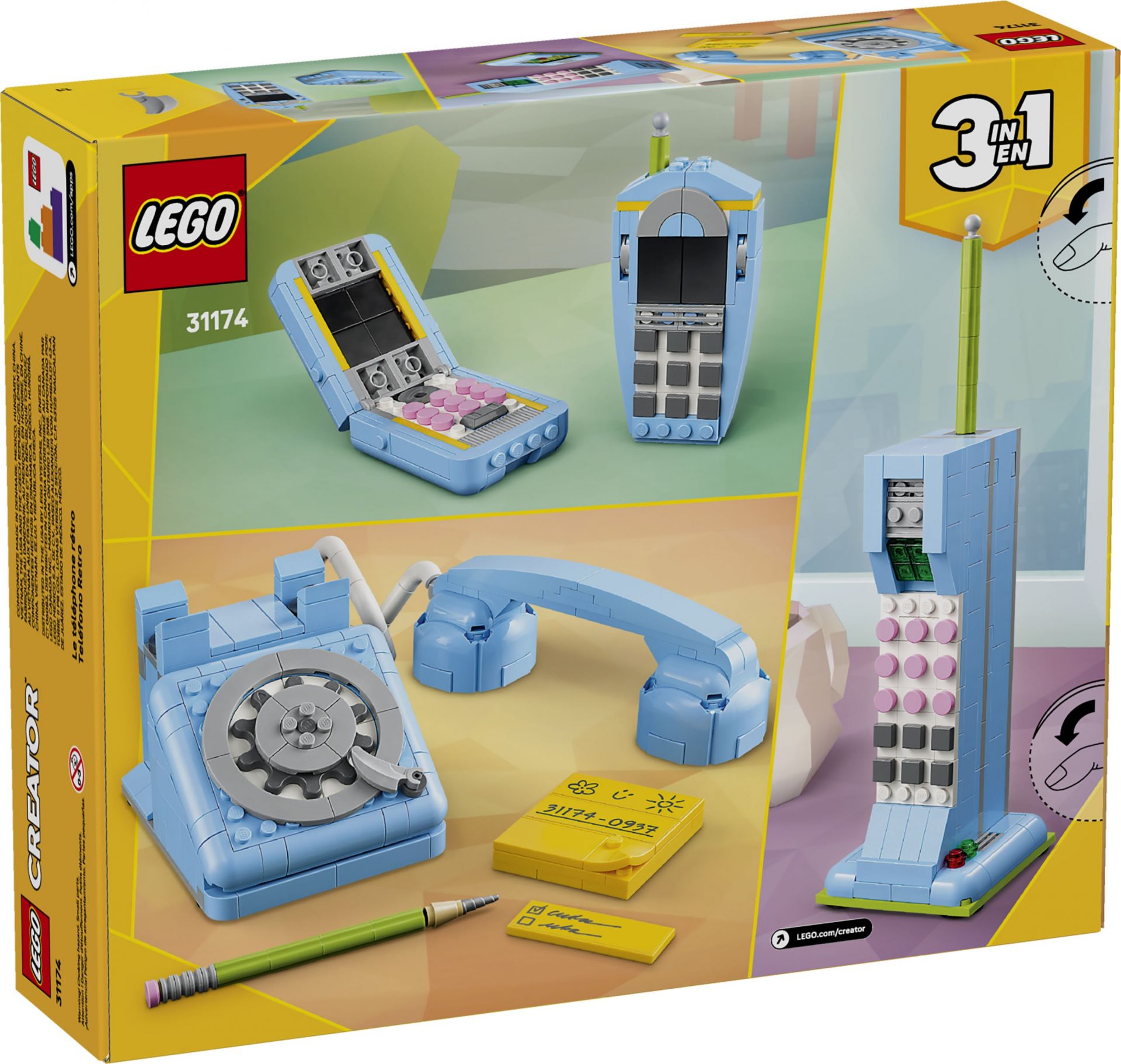LEGO 31174 Retro-Telefon – Bild 11