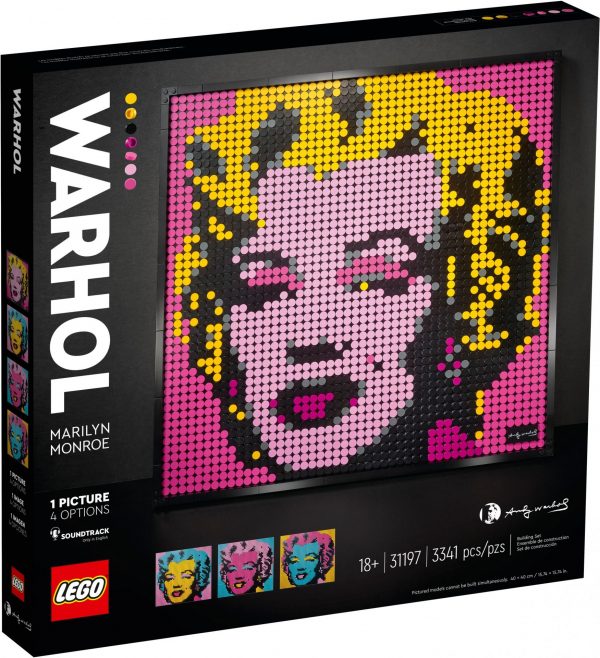 Lego 31197 Andy Warhol's Marilyn Monroe Legamo