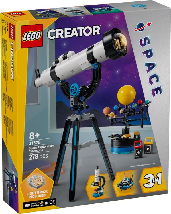 LEGO 31378 Weltraumteleskop