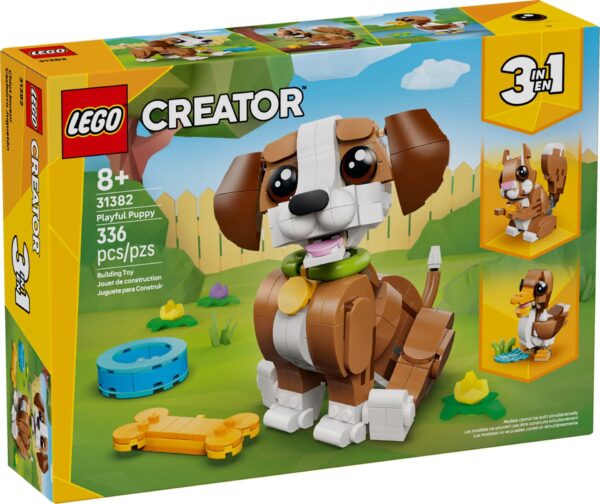LEGO 31382 Niedliche Tiere: Verspielter Welpe