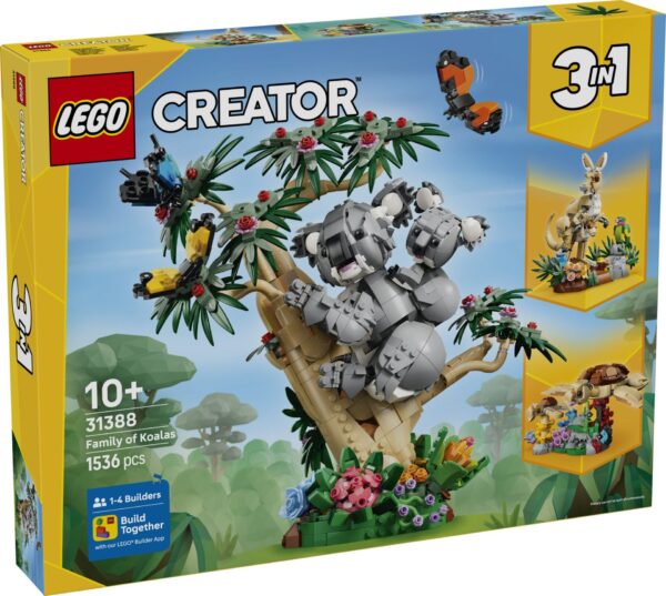 LEGO 31388 Wilde Tiere: Koala-Familie