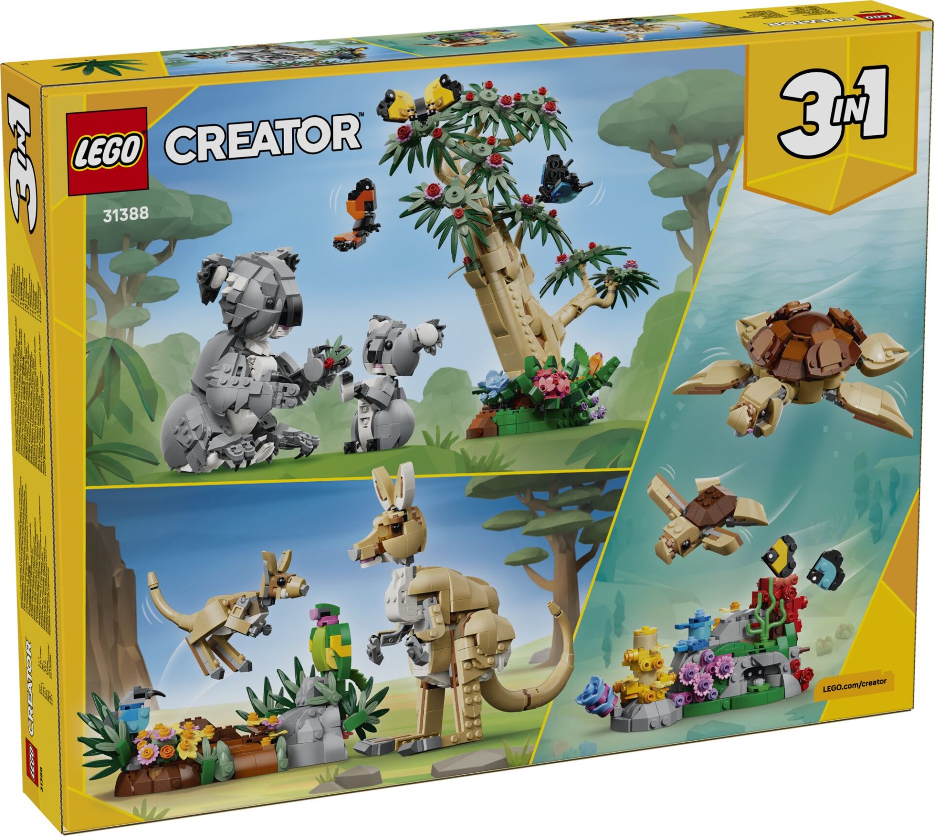 LEGO 31388 Wilde Tiere: Koala-Familie – Bild 14
