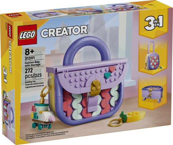 LEGO 31391 Modische Tasche mit Staufach
