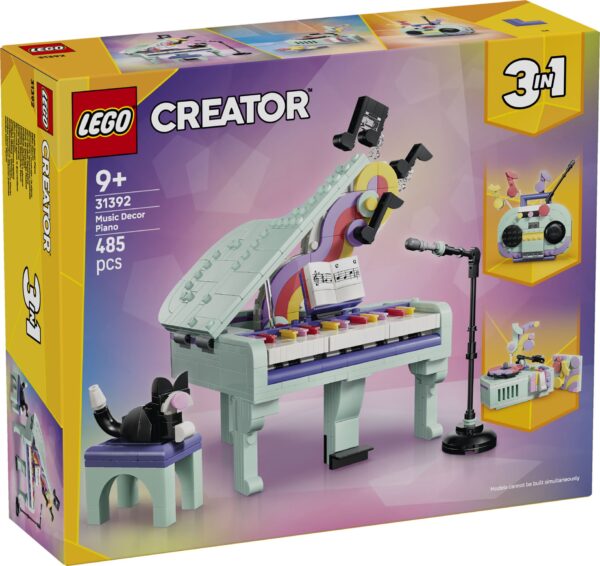 LEGO 31392 Deko-Klavier mit Katze