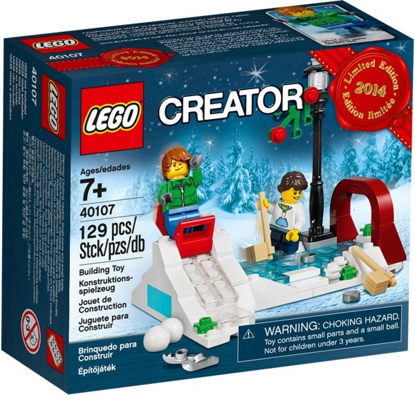 LEGO 40107 Winterliches Schlittschuh-Abenteuer