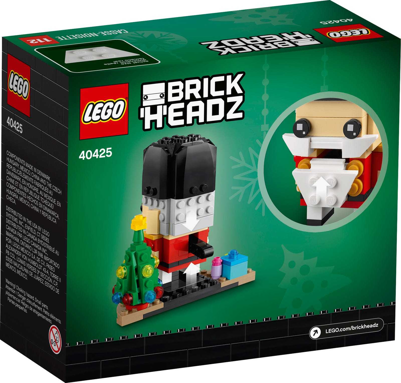 Lego 40425 Brick Headz Nussknacker