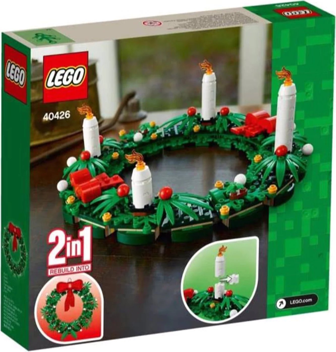 Lego 40426 Adventskranz Lego