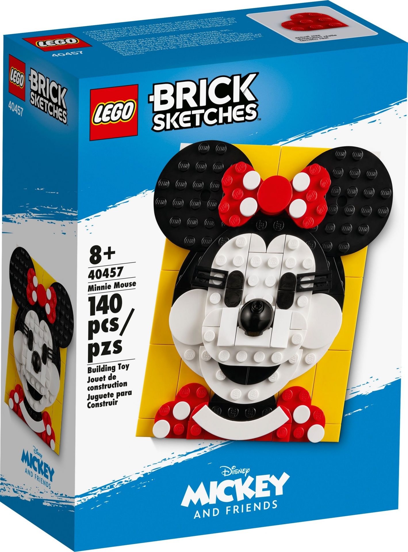 LEGO Brick Sketches 40457 Minnie Maus