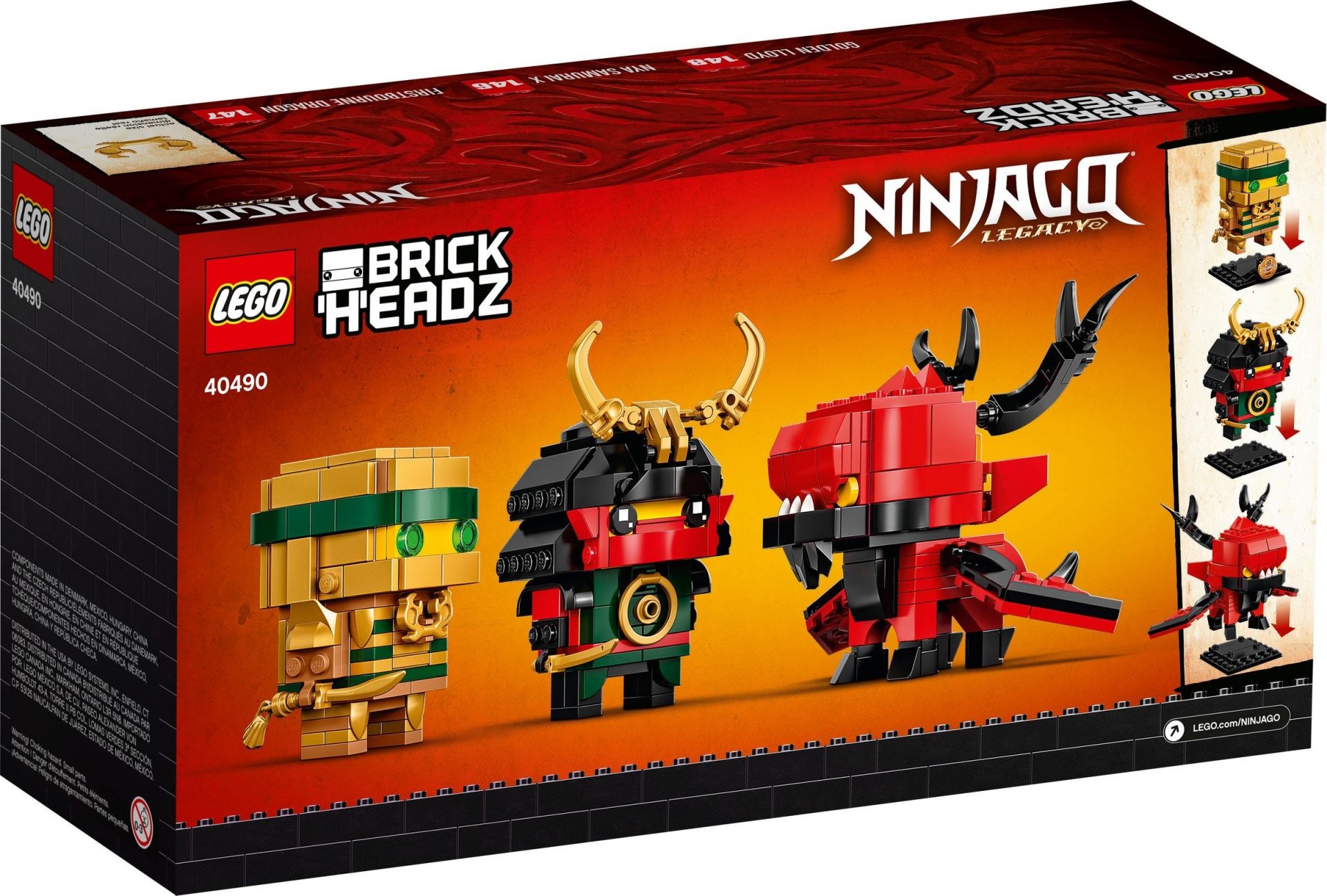 Lego 40490 Brickheadz Ninjago